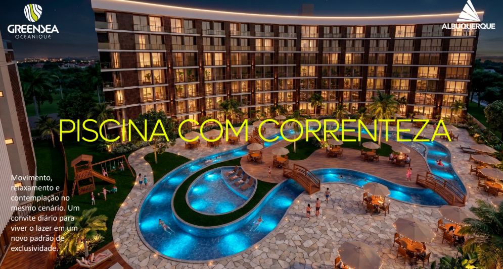 Piscina com Correnteza